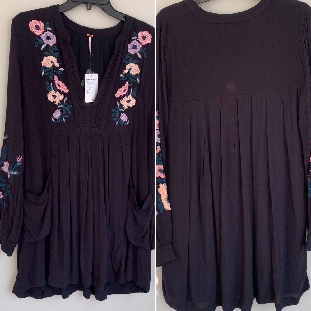 Free People Mia Gauze Embroidered Mini - Picture 4 of 4